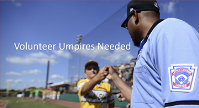 UMPIRES NEEDED & TRAINING DATES